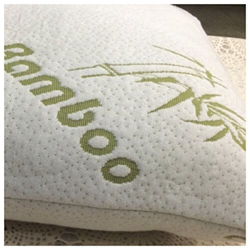 White Bamboo Shredded Memory Foam Pillows