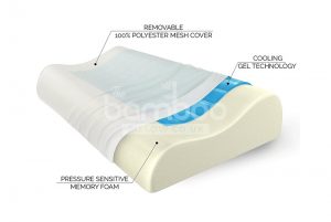 Cool Gel pillow neck support memory foam